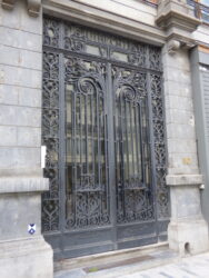 Grille – Immeuble le Printemps – Bruxelles