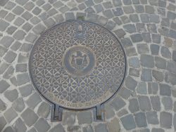 Plaque d&rsquo;égout – rue du château – Belœil