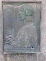 Plaque commémorative Reine Élisabeth de Belgique – De Panne (La Panne)