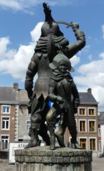 Groupe des Chinels – Place du Marché – Fosses-la-Ville