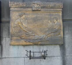 Plaque commémorative – Lieutenant Graff – Liège