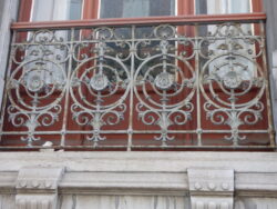 Balcons divers – rue Général Leman – Etterbeek
