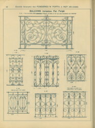 PORTA_v1913_PL042 – Balcons Imitation Fer Forgé