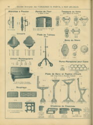 PORTA_v1913_PL096 – Menottes à Poucier et Divers