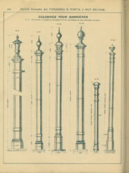 PORTA_v1913_PL106 – Colonnes pour Barrières