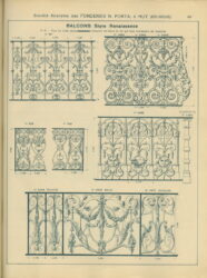 PORTA_v1913_PL049 – Balcons Style Renaissance