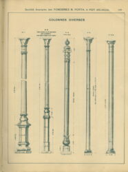 PORTA_v1913_PL107 – Colonnes diverses