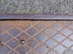 Plaque en fonte avaloir – Floreffe