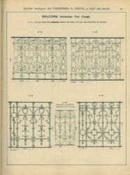 PORTA_v1913_PL041 – Balcons Imitation Fer Forgé