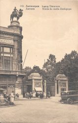 Chameau et chamelier – Jardin zoologique – Antwerpen (Anvers)