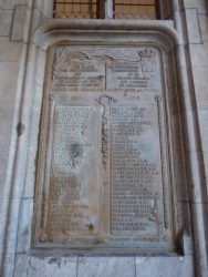 Plaque commémorative 1914 – 1918 – Brugge (Bruges)
