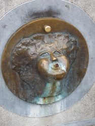 Mascaron de fontaine – Brugge (Bruges)