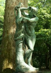 Eve et le serpent – Parc Josaphat – Schaerbeek