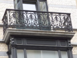 Balcons – rue de l’Aurore – Ixelles