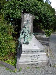 Monument à Max Pelgrims – cimetière – Laeken