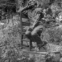 Homme assis sur une chaise - Hôtel de Ville - Saint-Gilles - Image10