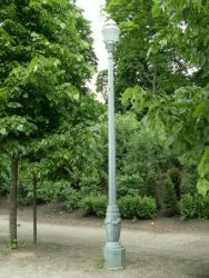 Lampadaire – Parc royal –  Bruxelles