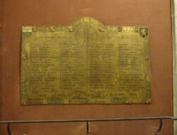 Plaque commémorative – église Saint-Remacle – Verviers