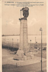 Monument commémoratif du raid naval sur Zeebruges en 1918 – (détruit)